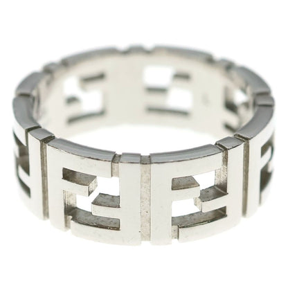 Fendi FF Ring FF Logo Silver — view 3