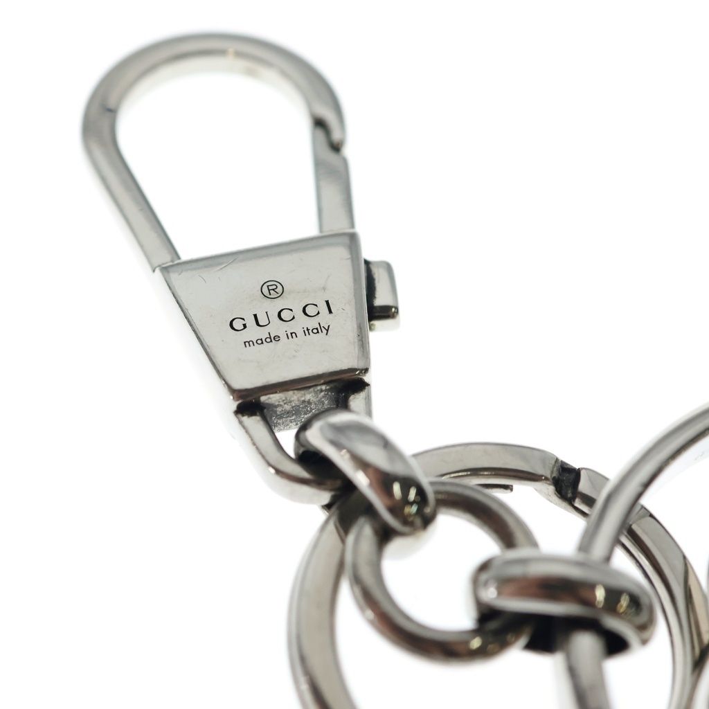 Gucci Double Key Holder Silver with Clip — view 6