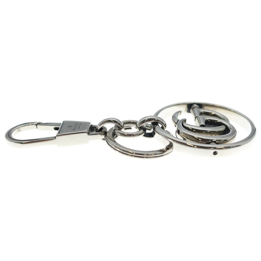 Gucci Double Key Holder Silver with Clip — view 4