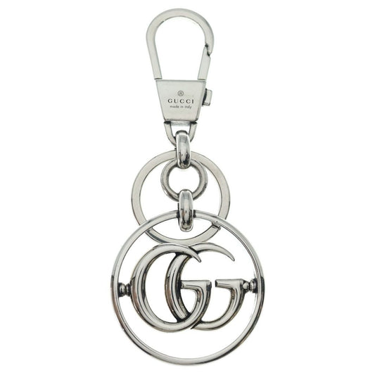 Gucci Double Key Holder Silver with Clip