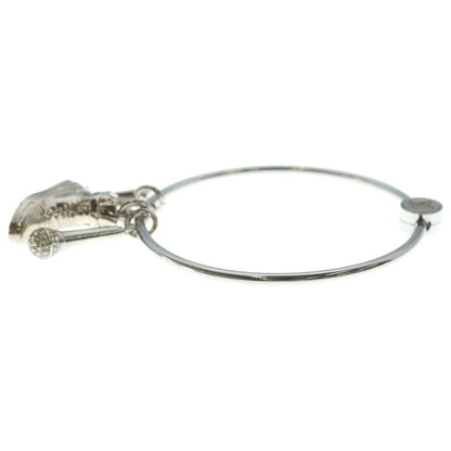 Louis Vuitton Porte Cles Round Sling Bag Charm Key Holder Silver — view 3