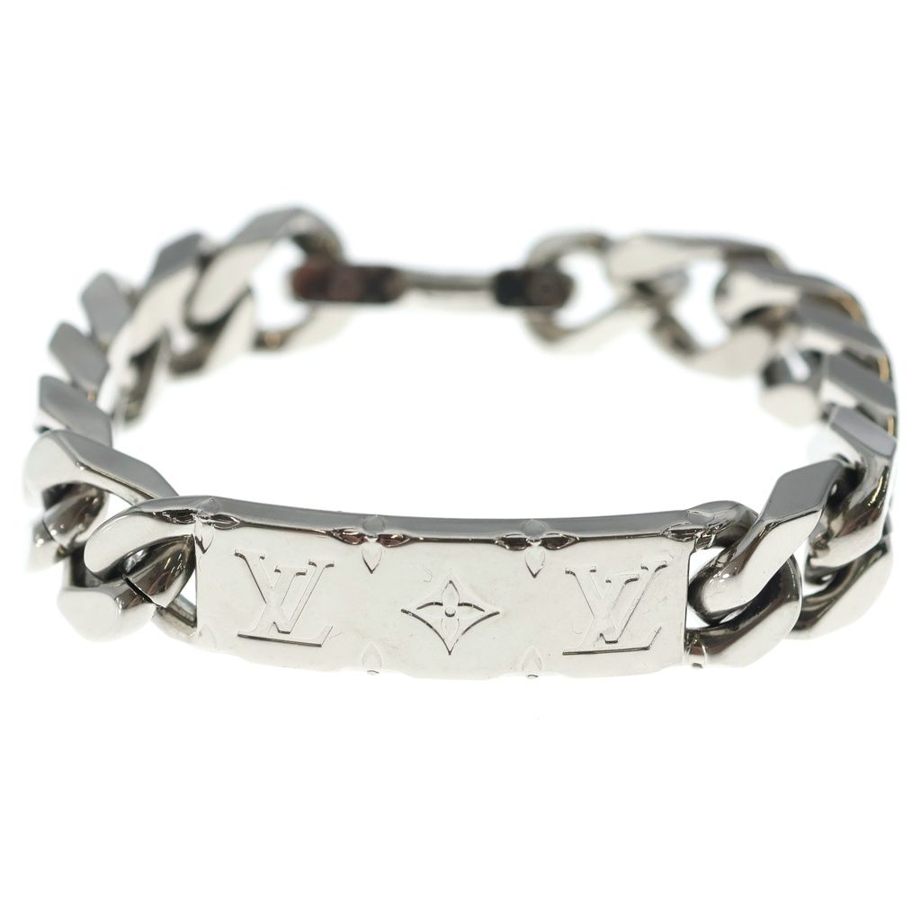 Louis Vuitton Chain Bracelet Monogram Silver