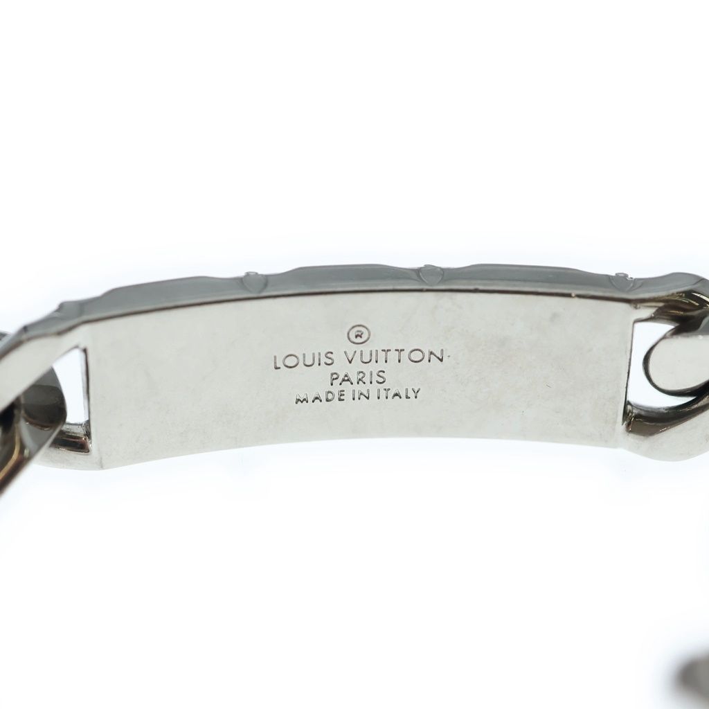 Louis Vuitton Chain Bracelet Monogram Silver — view 5