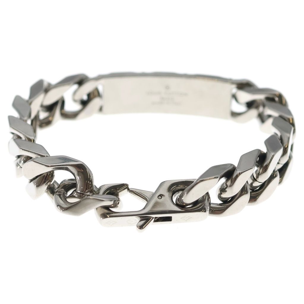 Louis Vuitton Chain Bracelet Monogram Silver — view 2
