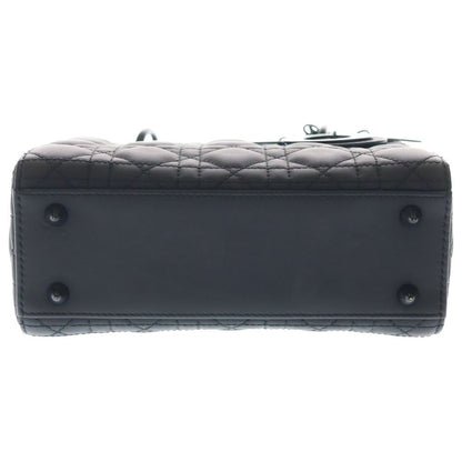 Dior Lady Small MY Abcdior Ultra Matte Black Lambskin 2-Way Shoulder — view 4