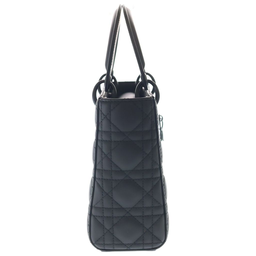 Dior Lady Small MY Abcdior Ultra Matte Black Lambskin 2-Way Shoulder — view 3