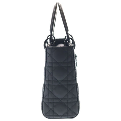 Dior Lady Small MY Abcdior Ultra Matte Black Lambskin 2-Way Shoulder — view 3
