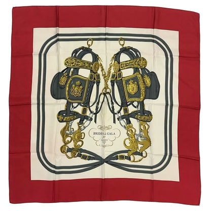 Hermes Carre 90 Silk Scarf Brides de Gala Ceremonial Bridle