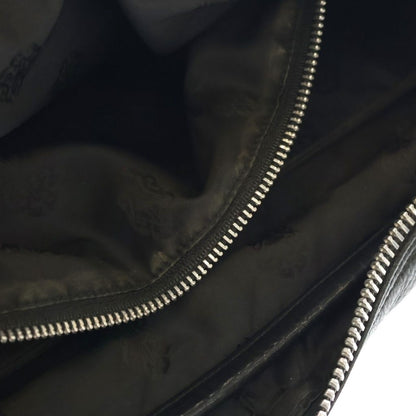 Chrome Hearts Brf Cll Trbk Strp 2-Way Leather Bree Shoulder Bag Black — view 7
