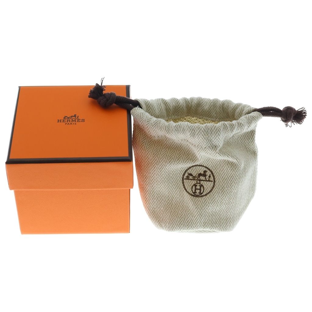 Hermes Nautic Brown Bangle Silver Bracelet — view 6