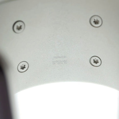 Hermes Nautic Brown Bangle Silver Bracelet — view 5