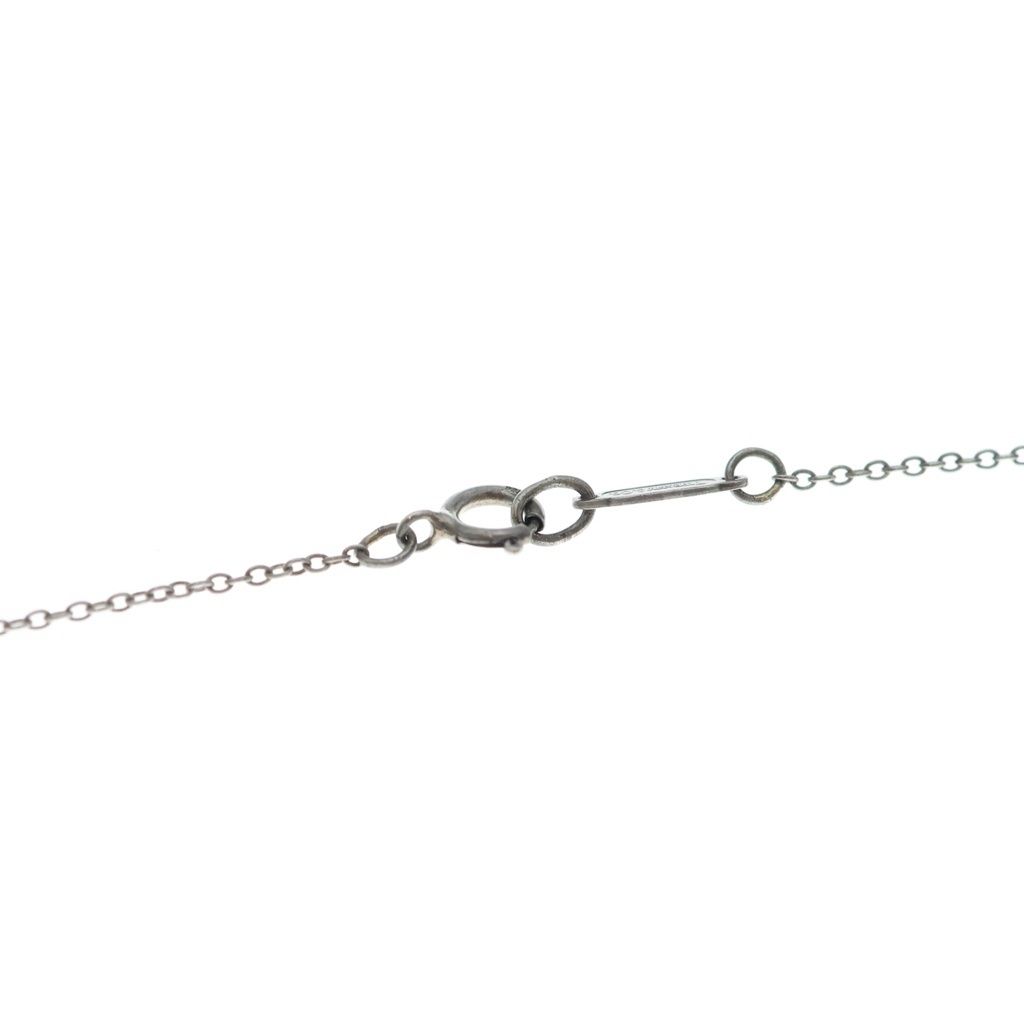 Tiffany & Co Signature Cross Combination Necklace 18k Yellow Gold Silver — view 4