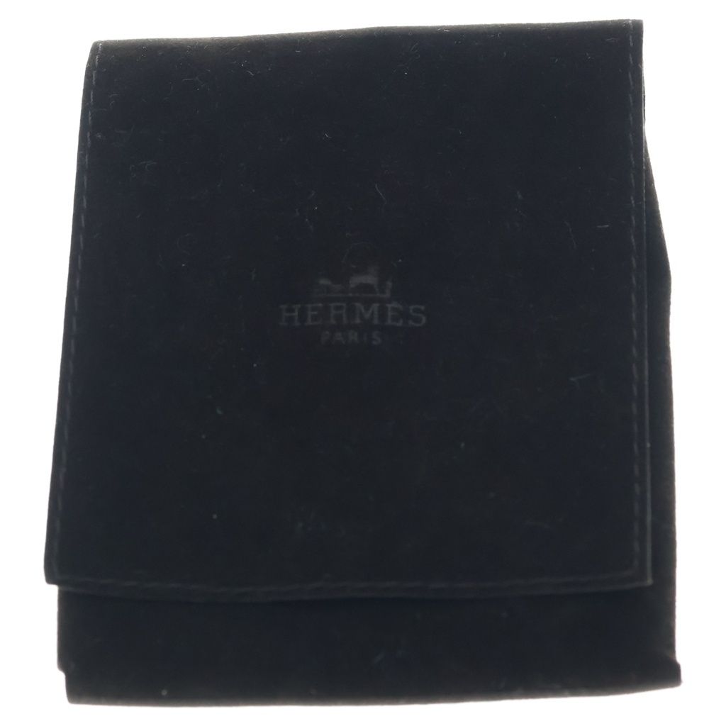 Hermes Lift GM Buffalo Horn Necklace Black Brown — view 6