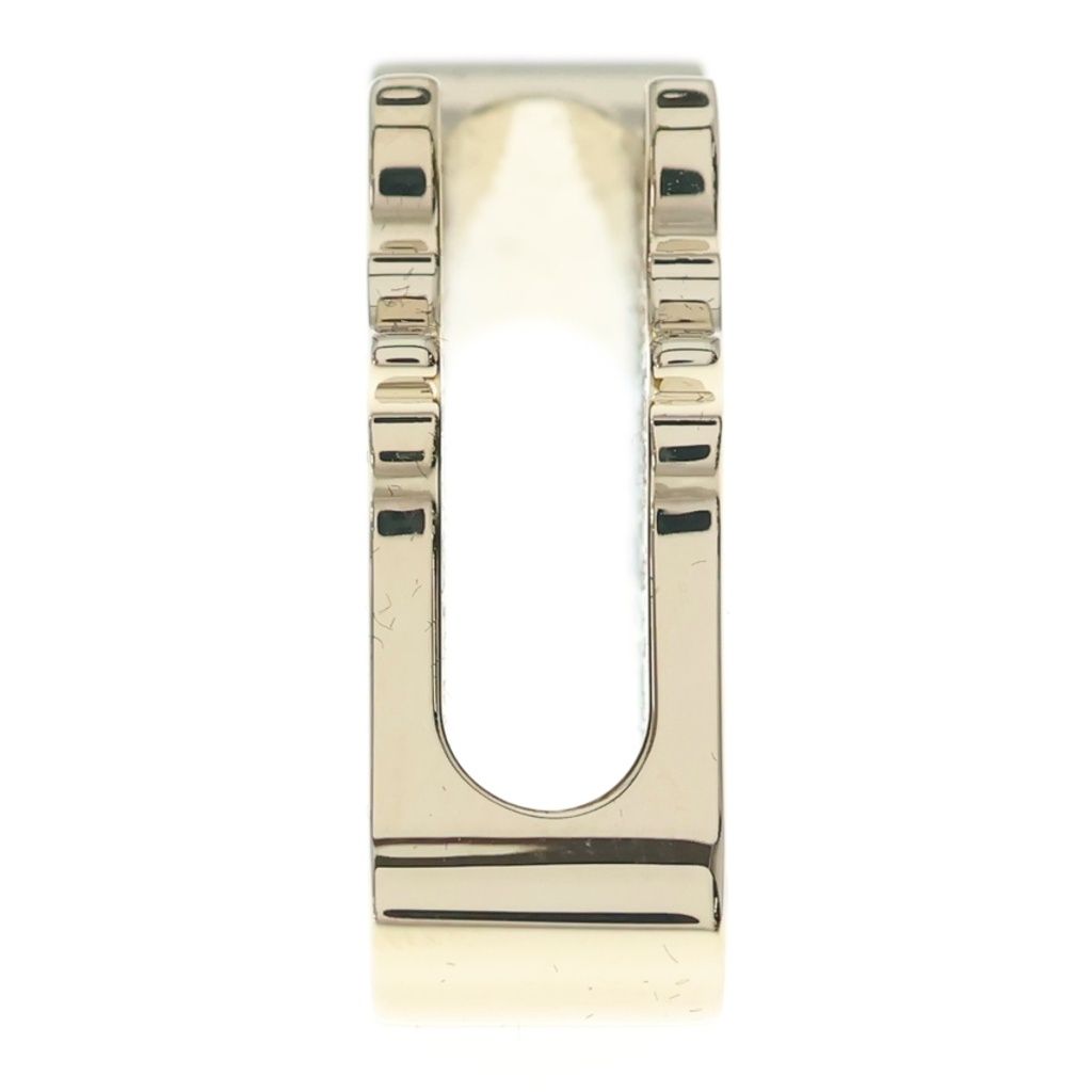 Hermes Cadrige Twilly Ring Scarf Gold Black — view 4
