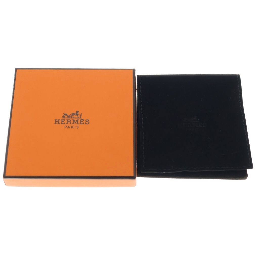 Hermes Mini Dog Anno Swift Leather Bracelet Gold Brown — view 6