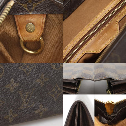 Louis Vuitton Cabas Mezzo Monogram Canvas Brown Tote — view 8