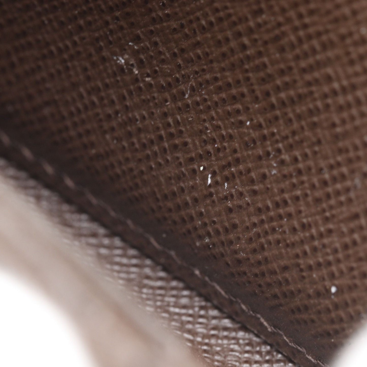 Louis Vuitton Portefeuille Sarah Damier Canvas Brown Wallet — view 8