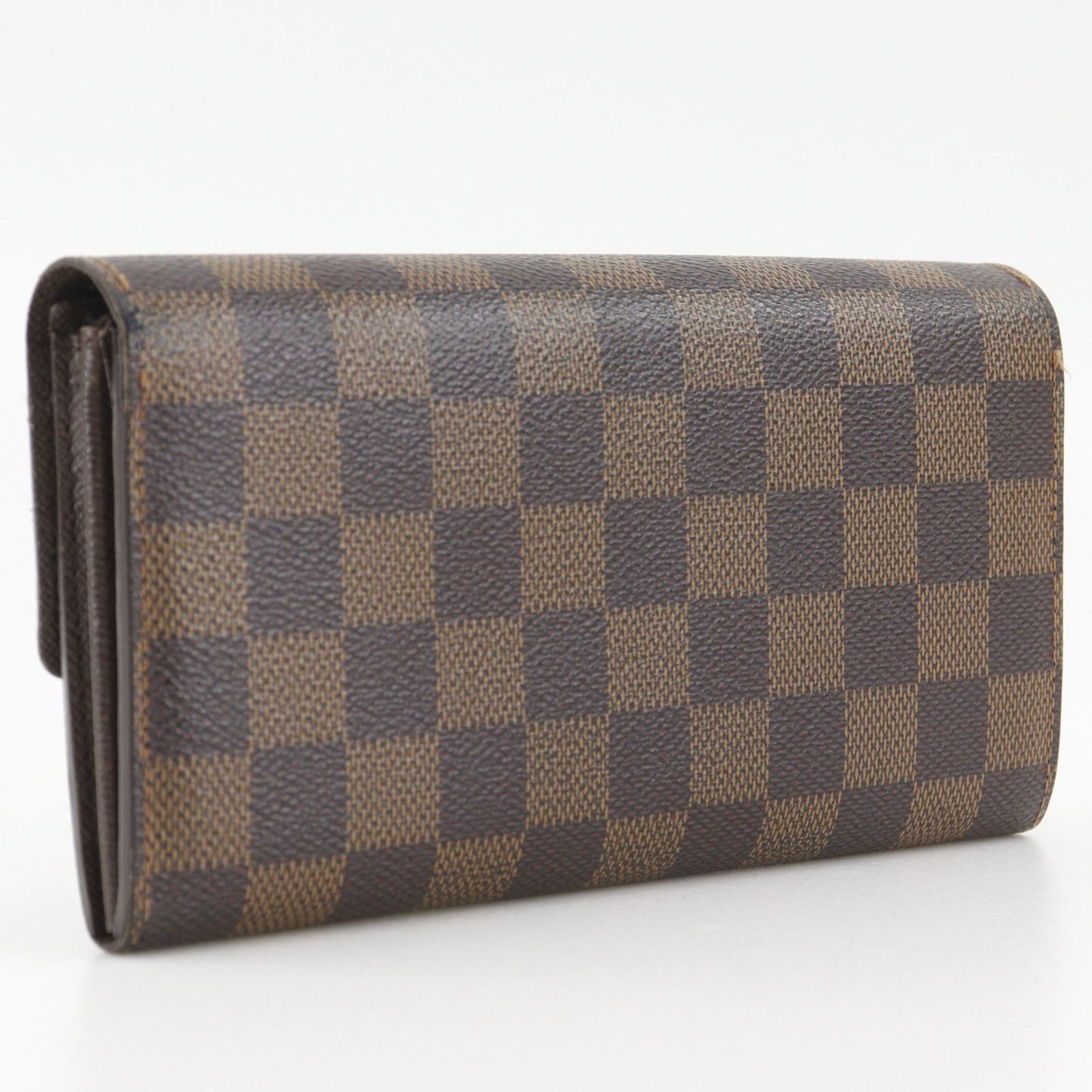 Louis Vuitton Portefeuille Sarah Damier Canvas Brown Wallet — view 3