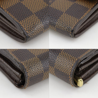 Louis Vuitton Portefeuille Sarah Damier Canvas Brown Wallet — view 4
