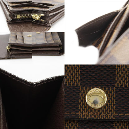 Louis Vuitton Portefeuille Sarah Damier Canvas Brown Wallet — view 9