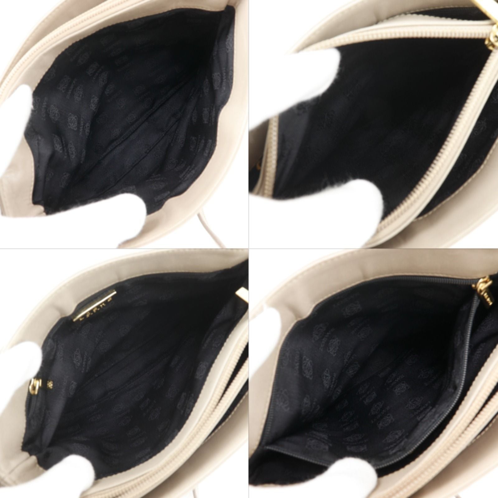 Loewe Lambskin Beige Shoulder — view 5