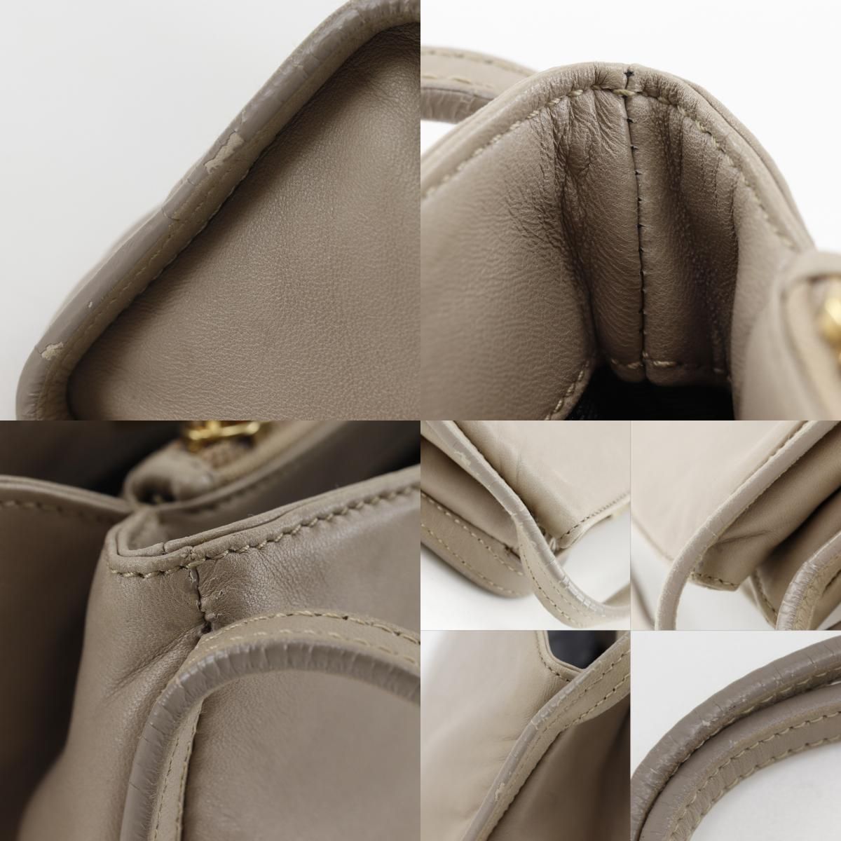 Loewe Lambskin Beige Shoulder — view 9