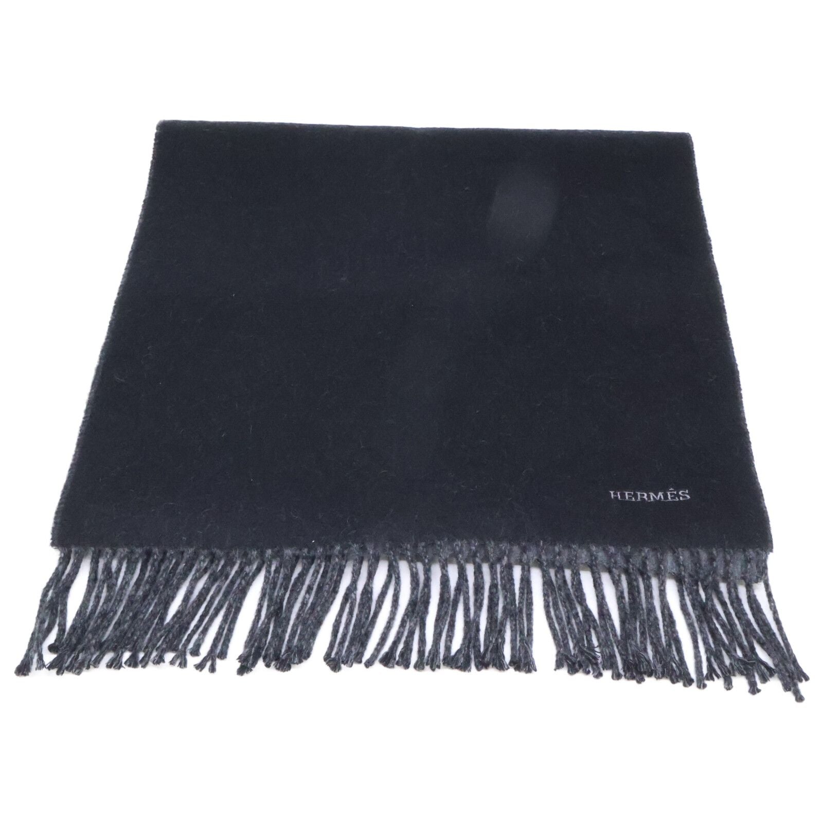 Hermes Recto Verso Cashmere Scarf — view 2