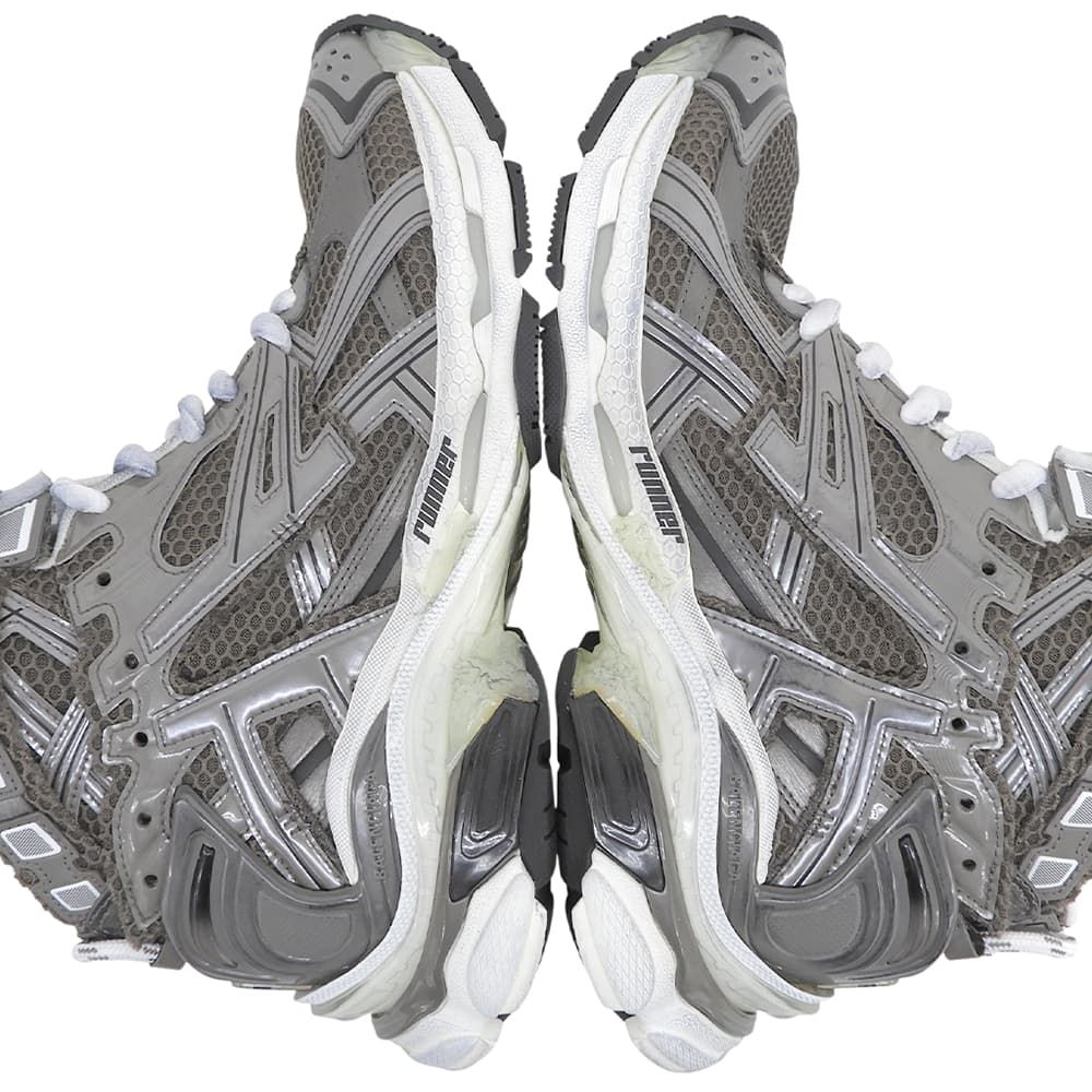 Balenciaga Runner High Sneakers Gray — view 4