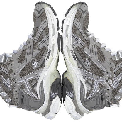 Balenciaga Runner High Sneakers Gray — view 4