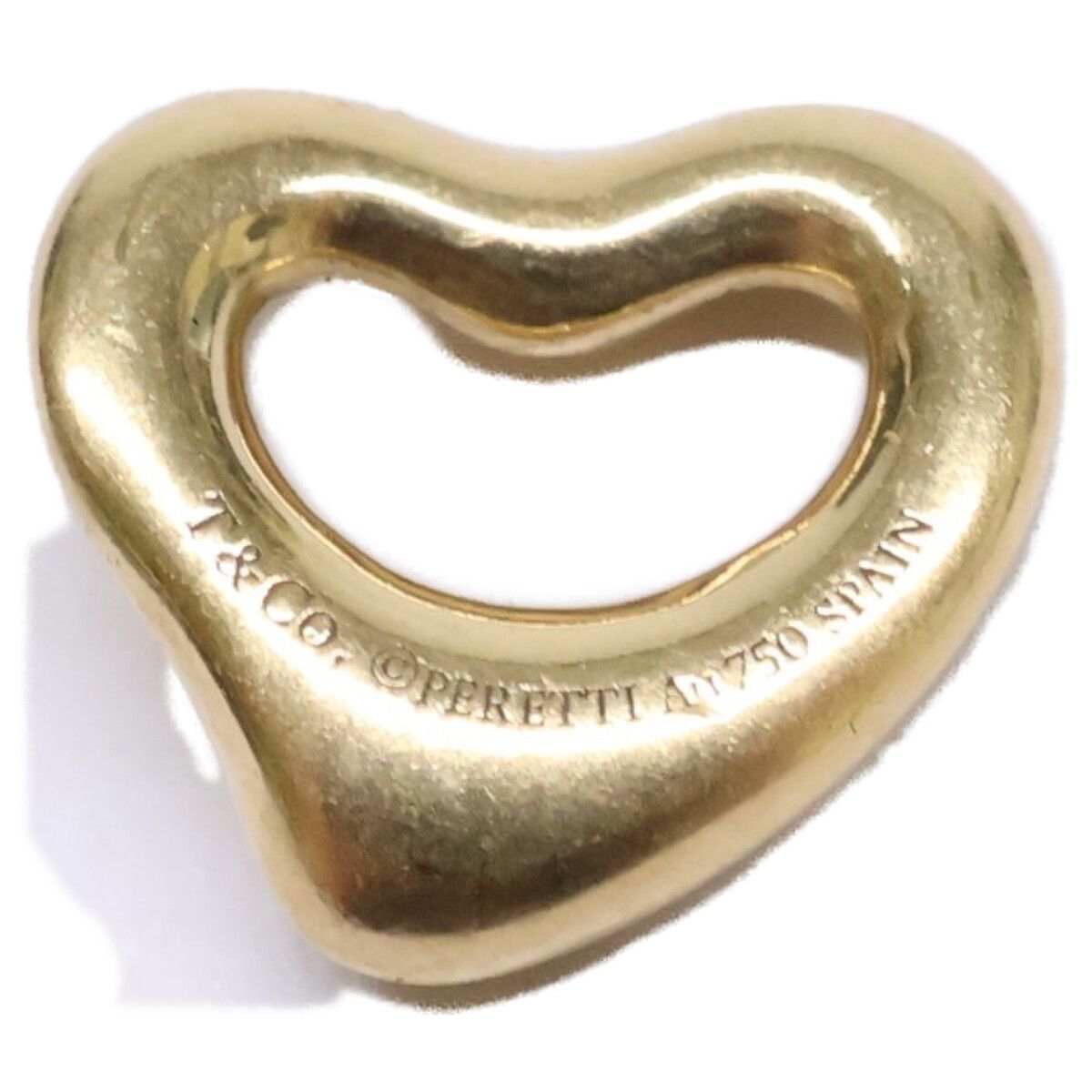 Tiffany & Co Open Heart Pendant — view 4