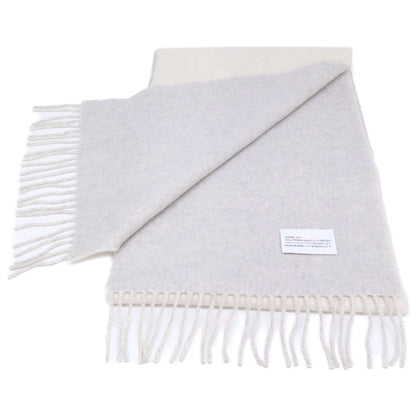 Loewe Anagram Wool Cashmere Reversible Fringe Scarf — view 4