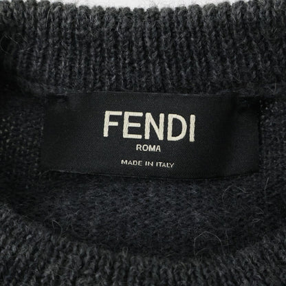 Fendi Apjj Mohair Blend Crew Neck Knit Sweater 44 — view 3