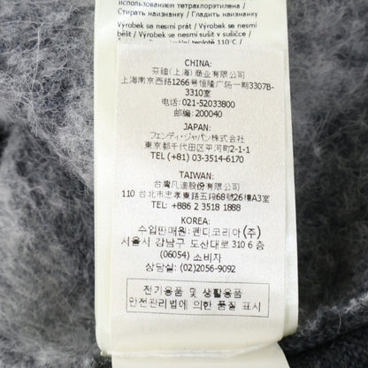 Fendi Apjj Mohair Blend Crew Neck Knit Sweater 44 — view 6