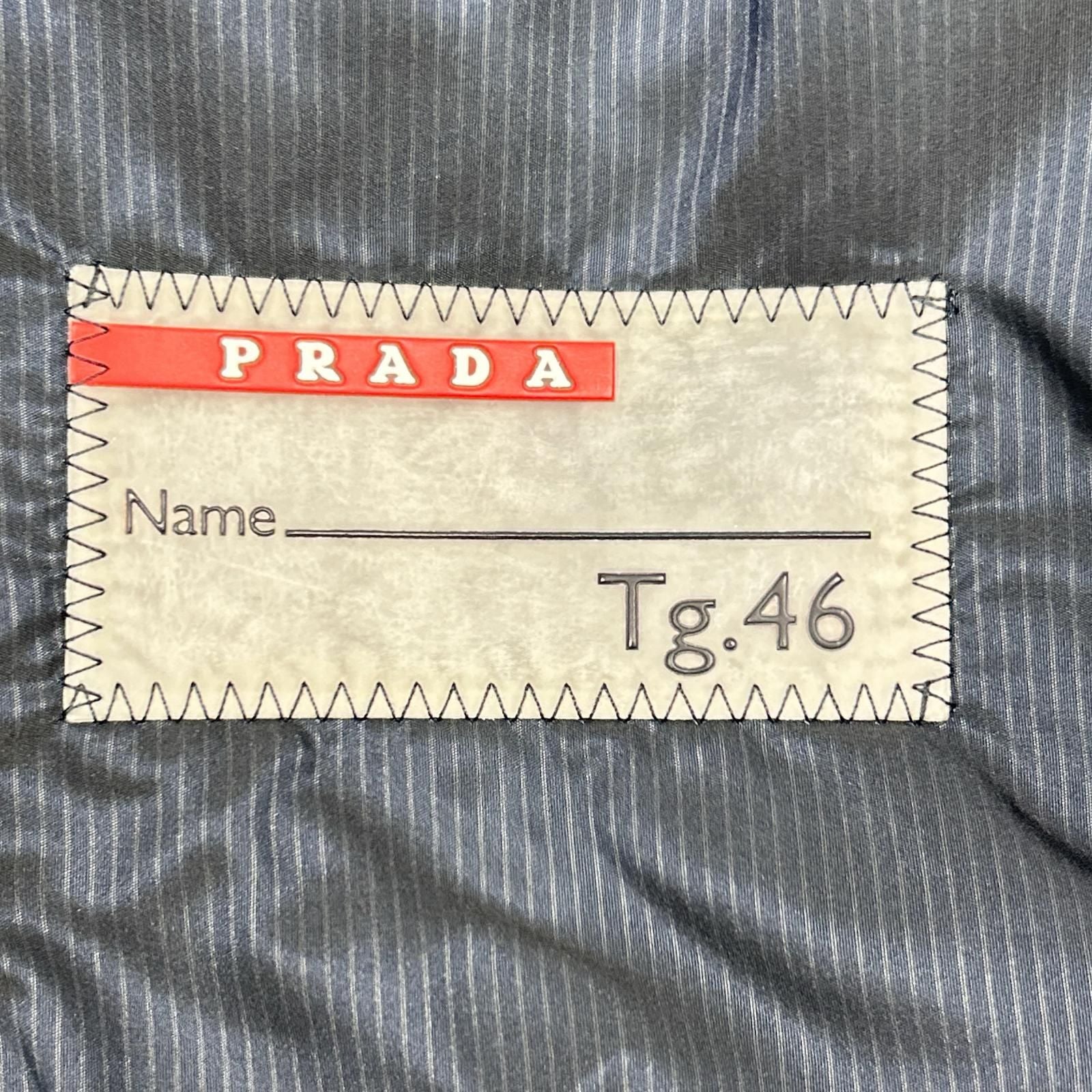 Prada Sports 08 Navy Nylon Jacket — view 5