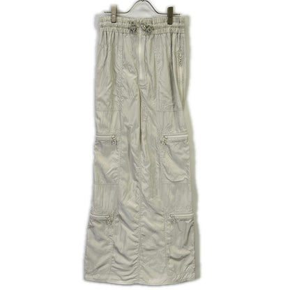 Fendi Light Gray Nylon Skirt 36