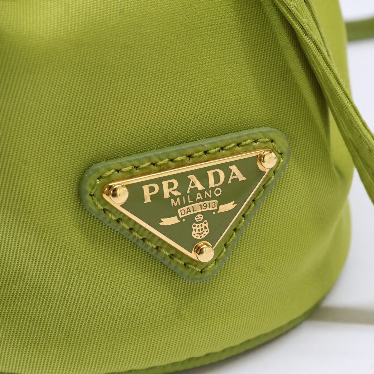 Prada Mini Icon Re-Nylon Key Chain Charm — view 8