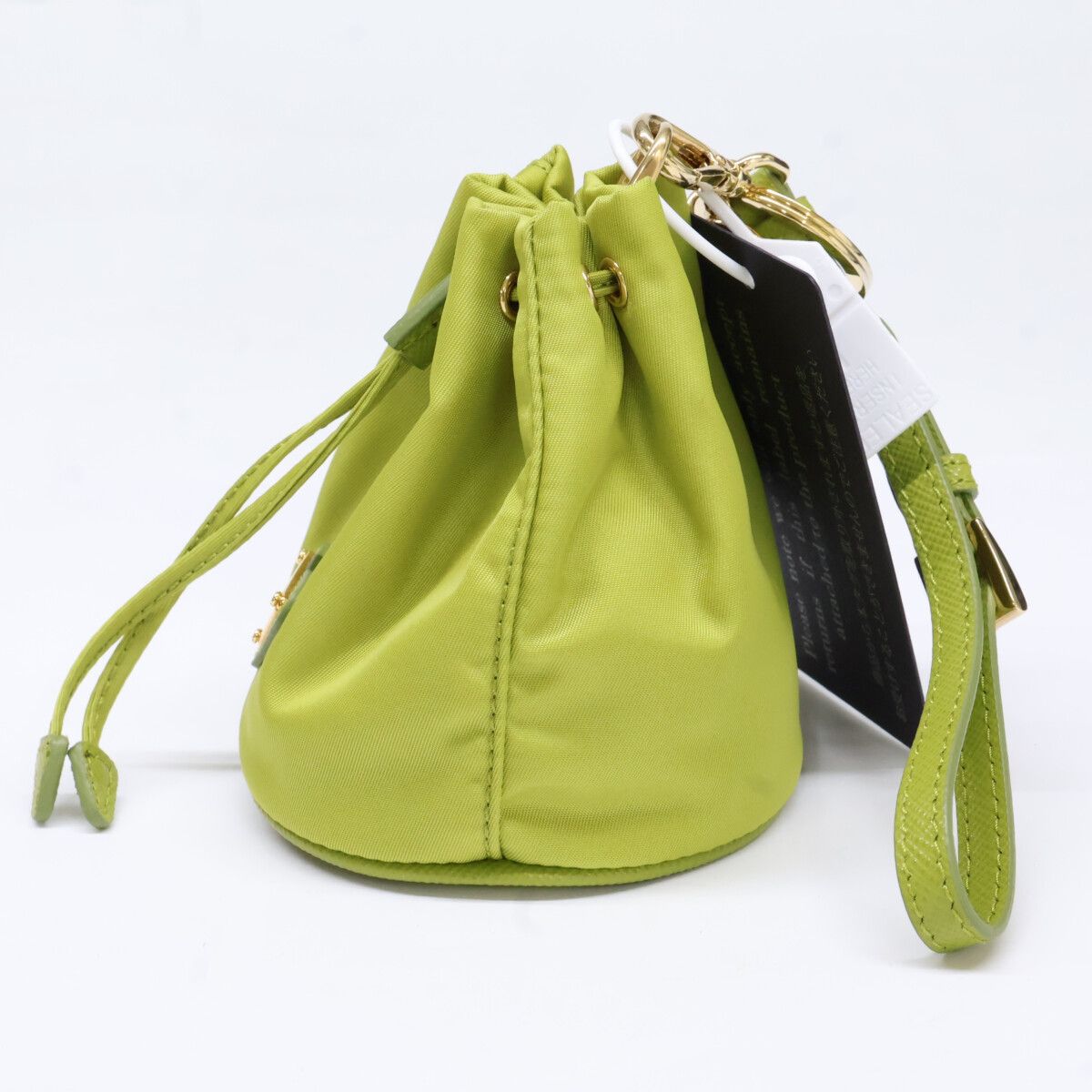 Prada Mini Icon Re-Nylon Key Chain Charm — view 2