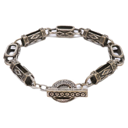 Saint Laurent Paris Arabesque Toggle Chain Bracelet