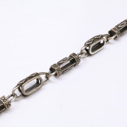 Saint Laurent Paris Arabesque Toggle Chain Bracelet — view 6