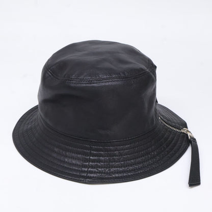 Loewe Anagram Leather Bucket Hat 57 — view 3