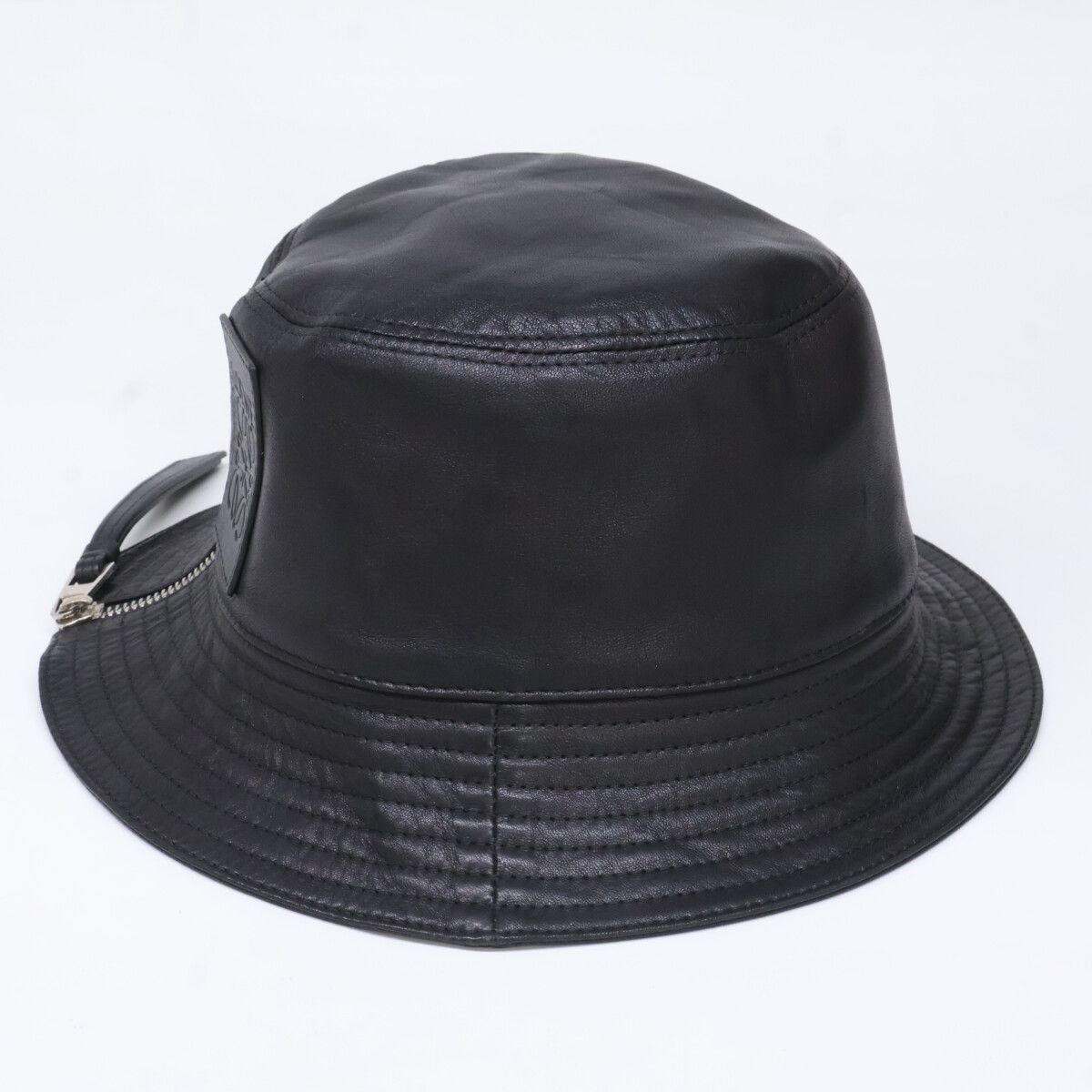 Loewe Anagram Leather Bucket Hat 57 — view 5