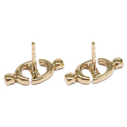 Dior CD Logo Rhinestone Stud Earring — view 5