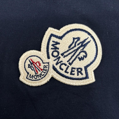 Moncler Navy Double Patch Maglia T-Shirt — view 9