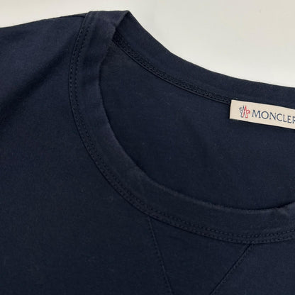 Moncler Navy Double Patch Maglia T-Shirt — view 8