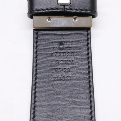 Gucci Kgdhn Reversible Leather with Interlocking Buckle Belt — view 7