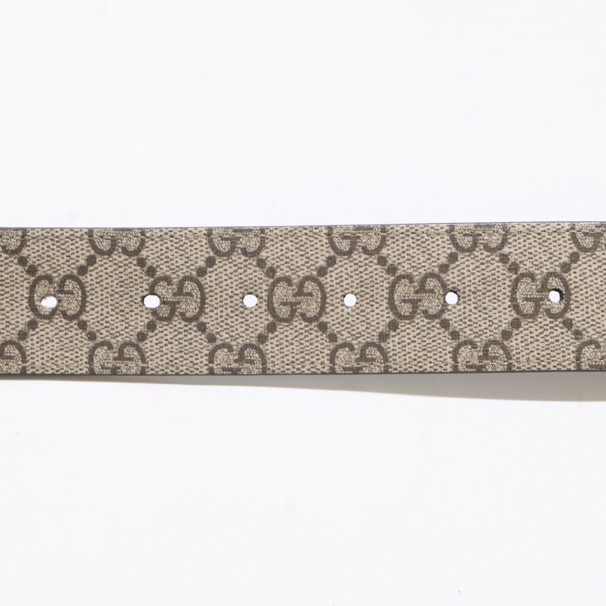 Gucci Kgdhn Reversible Leather with Interlocking Buckle Belt — view 6