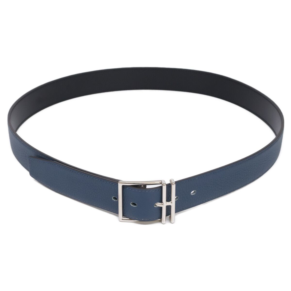 Hermes Nathan Calf Togo Reversible 95 Belt