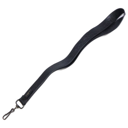Balenciaga Logo Keyring Leather Lanyard Strap Key Holder — view 6