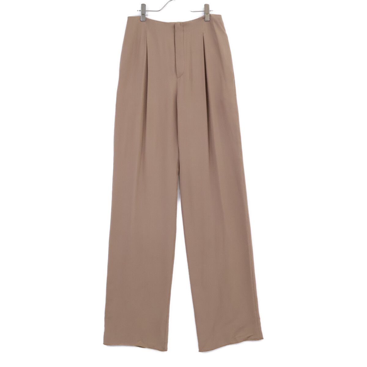 Saint Laurent Paris Similarly Silk 100% Trousers 46 Pants