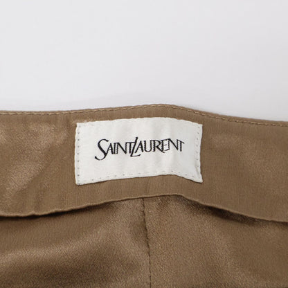 Saint Laurent Paris Similarly Silk 100% Trousers 46 Pants — view 4